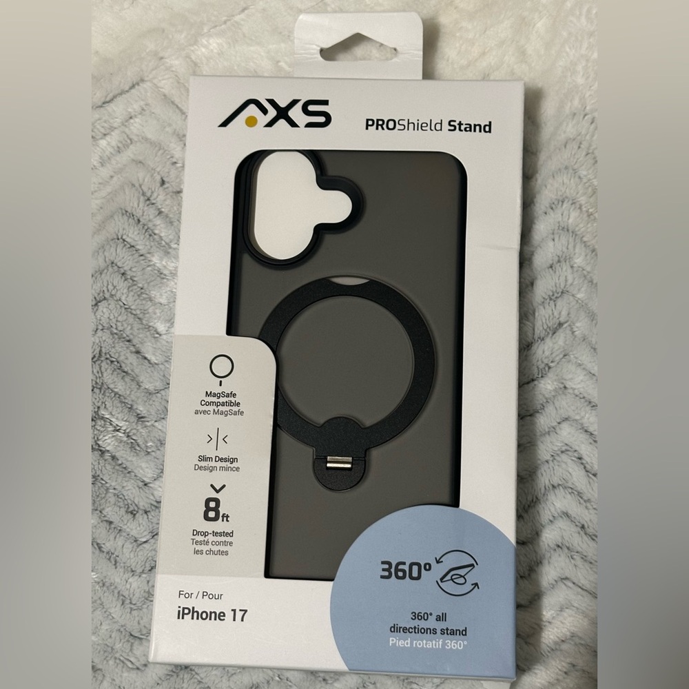 Iphone 17 PROShield Stand Black Case